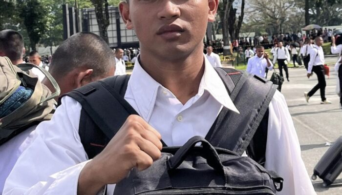 Putra Bapak Hamdani Dari Kecamatan Mandah Lulus Seleksi Anggota TNI