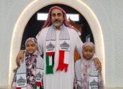 Syekh Syamir Galang Dana untuk Palestina di Masjid Islamiyah