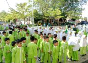 Lagi, Kurnia Wakaf Al Qur’an Bagikan Mushaf  dan Motivasi Pelajar SD-SMP di Pekanbaru
