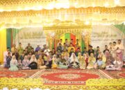 Halal Bihalal IKWM Tokoh Masyarakat Riau Di Beri Tepuk Tepung Tawar