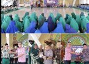 Bagi 150 Mushaf ke SMPN Madani,  Kurnia Wakaf Al Qur’an Diapresiasi